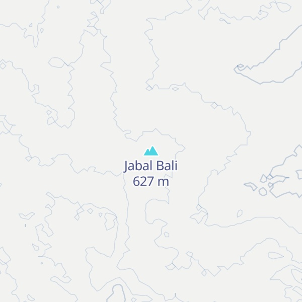 Map of Jabal Bali