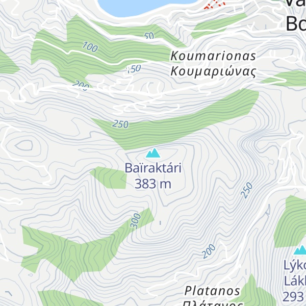 Map of Baïraktári