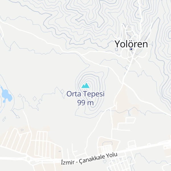 Map of Orta Tepesi