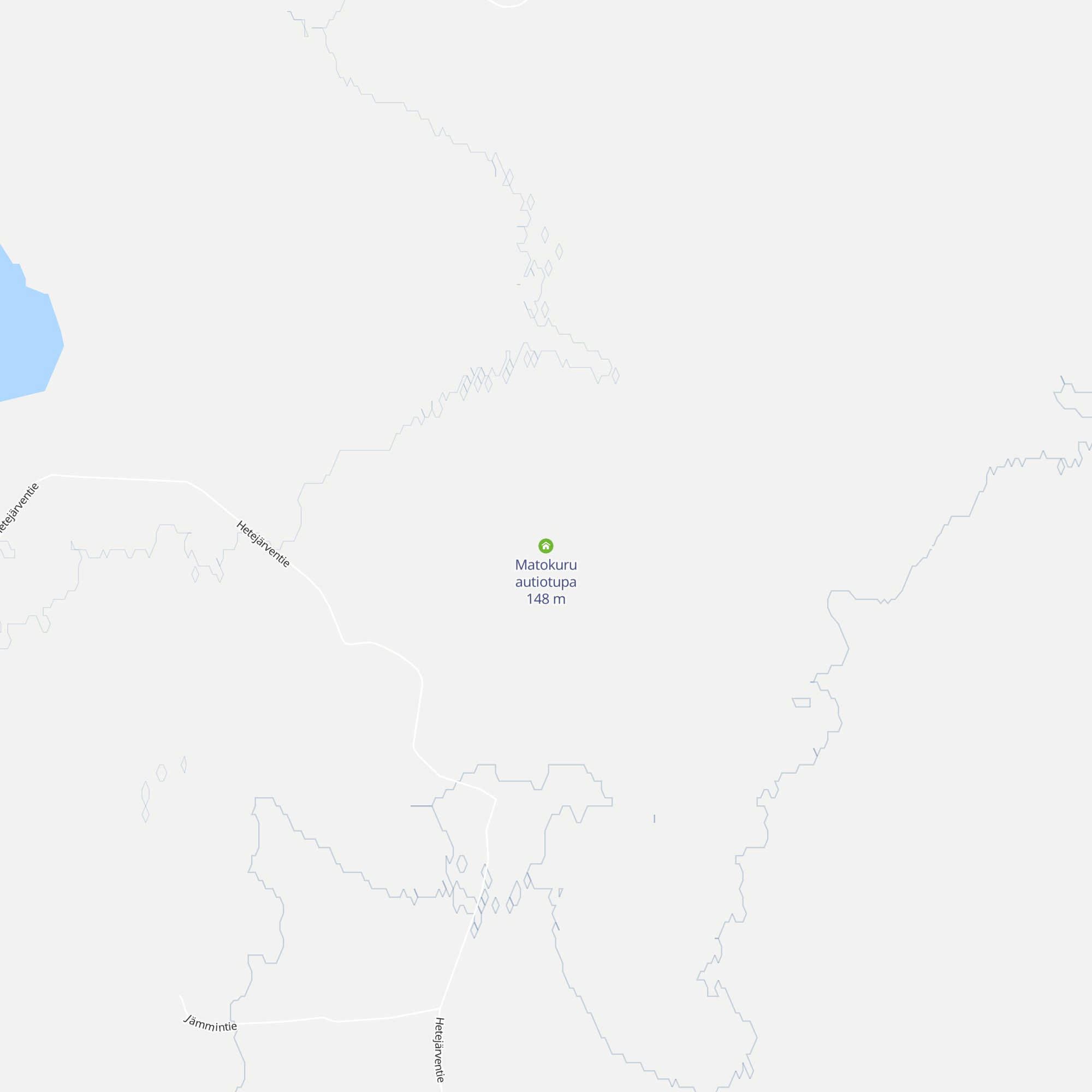 Matokuru autiotupa map