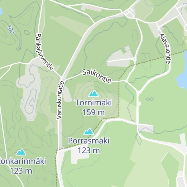 Map of Tornimäki