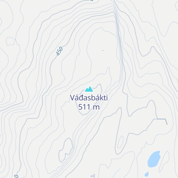 Map of Váđasbákti