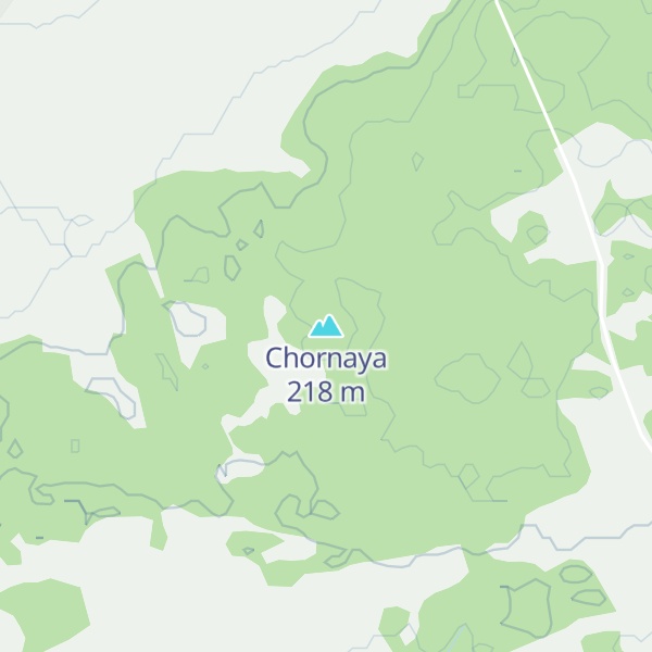 Map of Chornaya