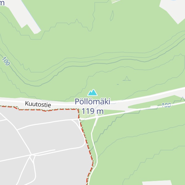 Map of Pöllömäki