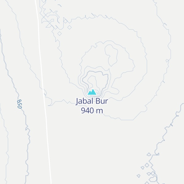Map of Jabal Bur
