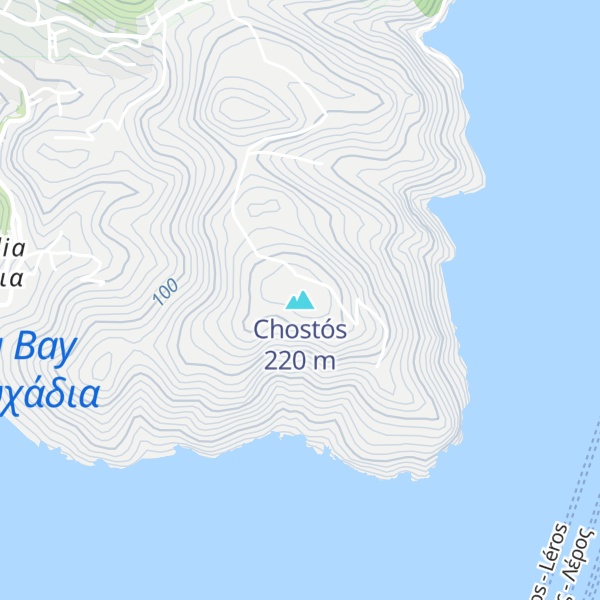 Map of Chostós