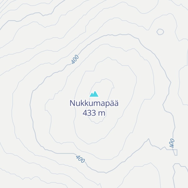 Map of Nukkumapää