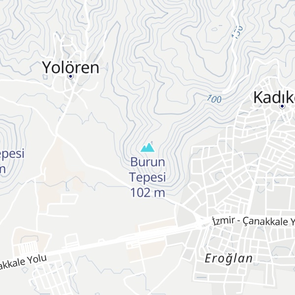Map of Burun Tepesi