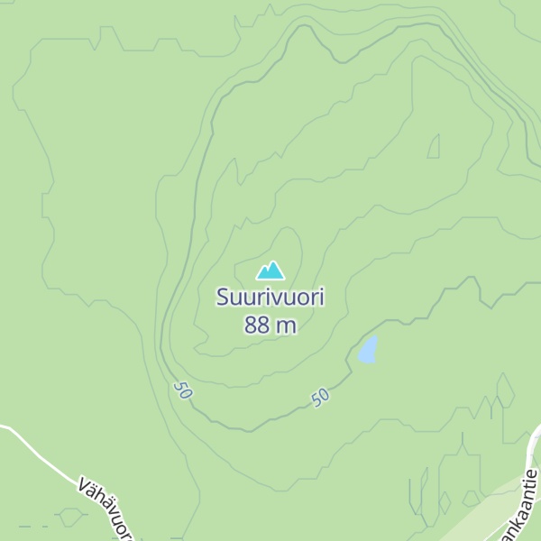 Map of Suurivuori