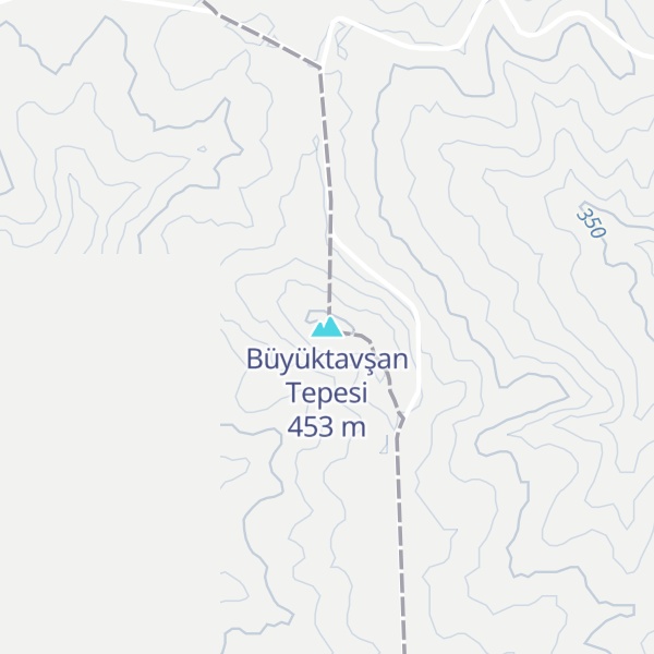Map of Büyüktavşan Tepesi