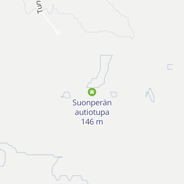 Map of Suonperän autiotupa