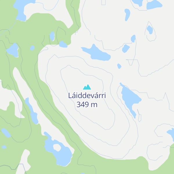 Map of Láiddevárri