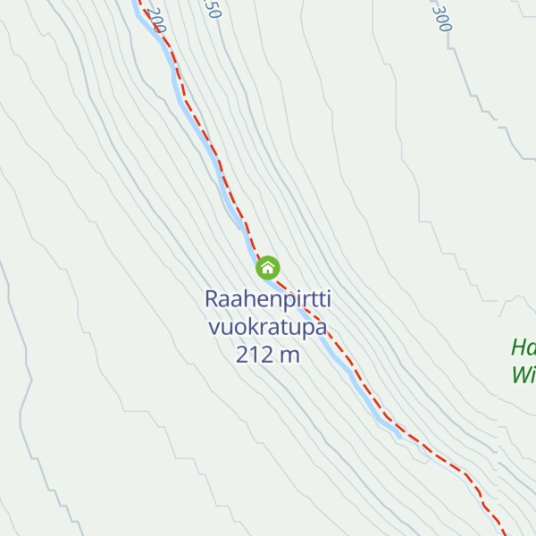 Map of Raahenpirtti vuokratupa