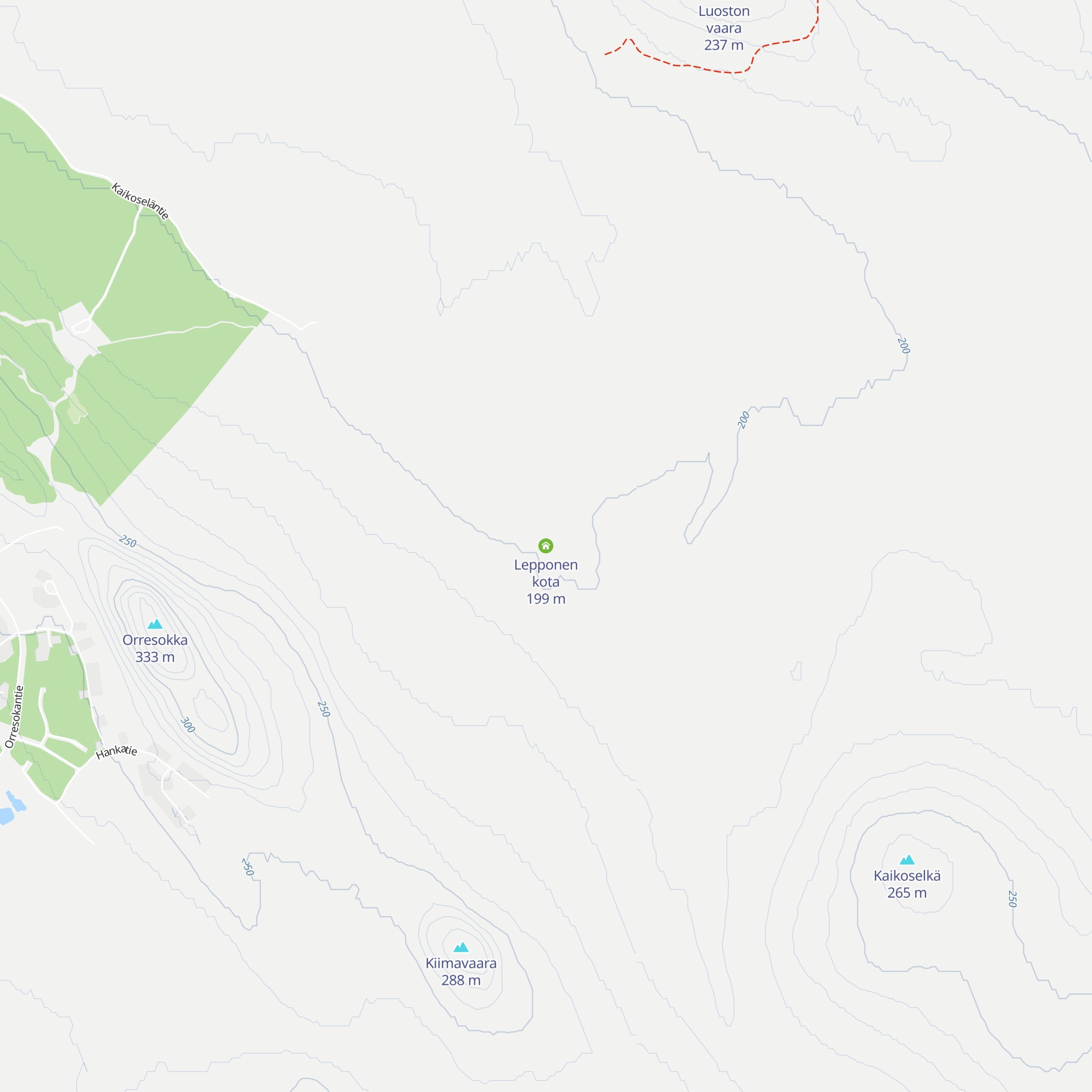 Lepponen kota map