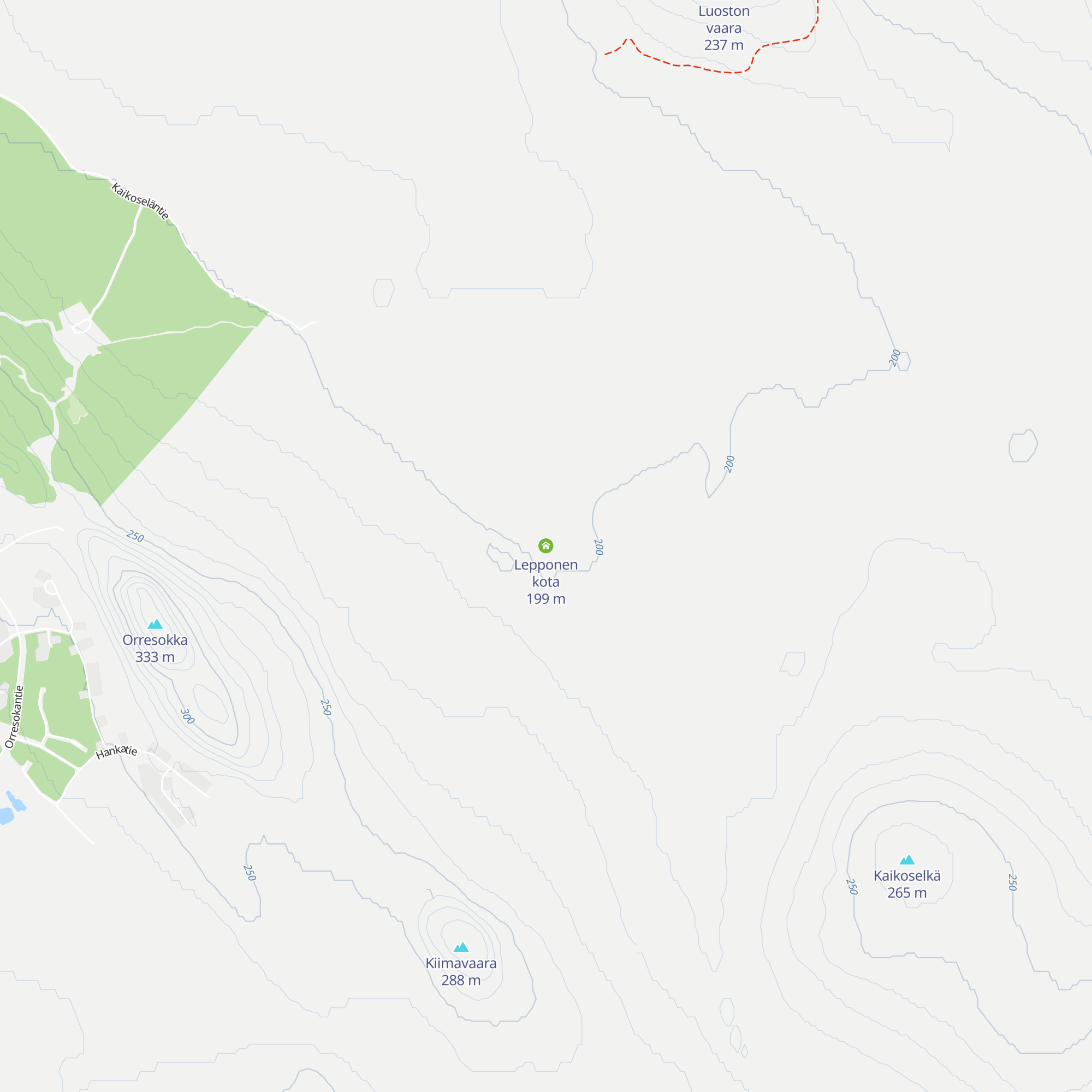 Lepponen kota map