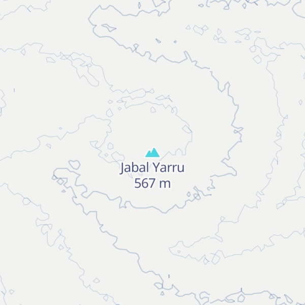 Map of Jabal Yarru