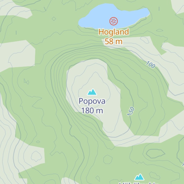Map of Popova