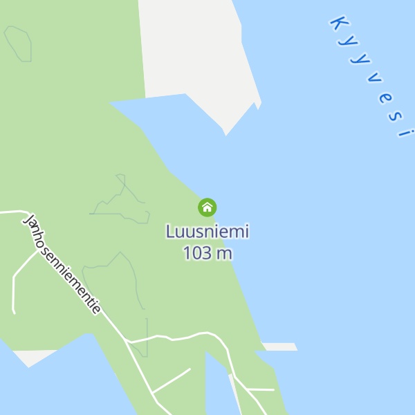 Map of Luusniemi