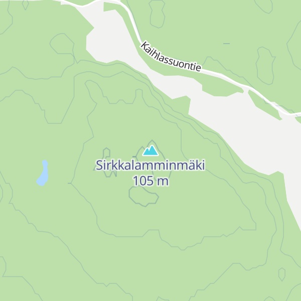 Map of Sirkkalamminmäki