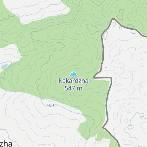 Map of Kakardzha