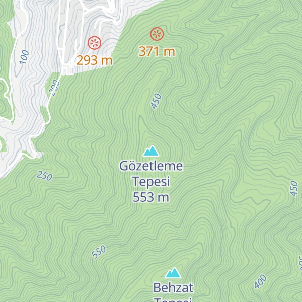 Map of Gözetleme Tepesi