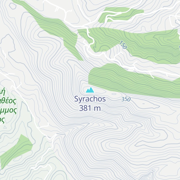 Map of Syrachos