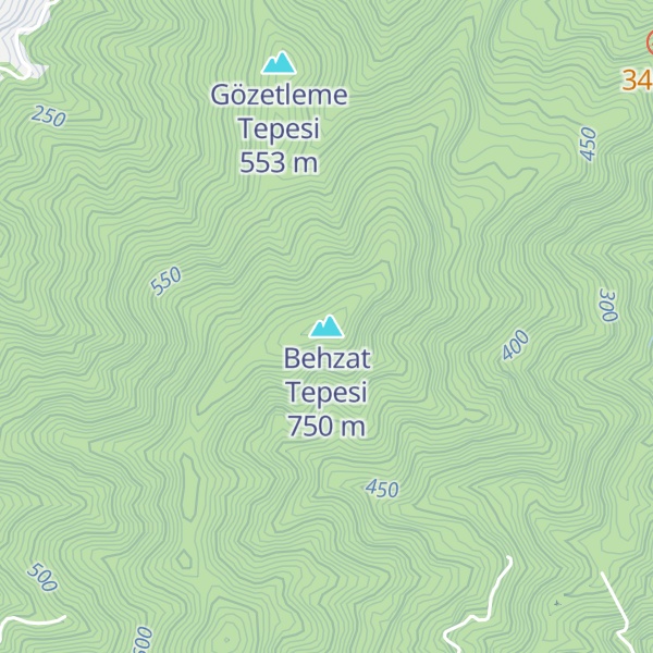 Map of Behzat Tepesi