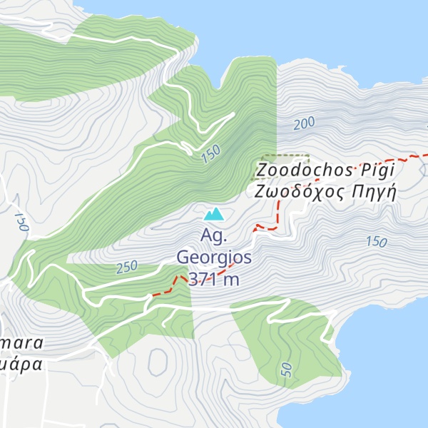 Map of Ag. Georgios