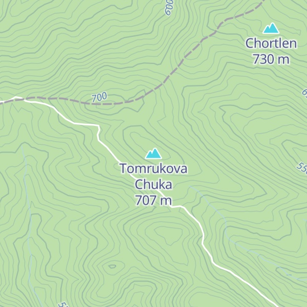 Map of Tomrukova Chuka