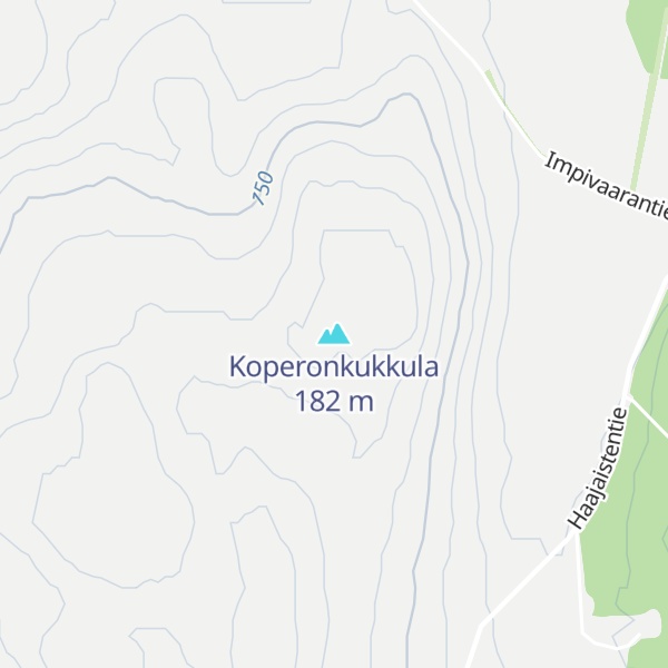 Map of Koperonkukkula