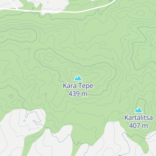 Map of Kara Tepe
