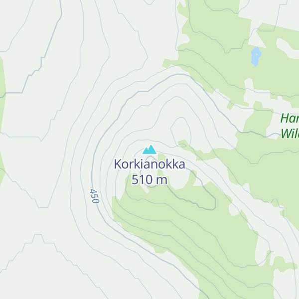 Map of Korkianokka