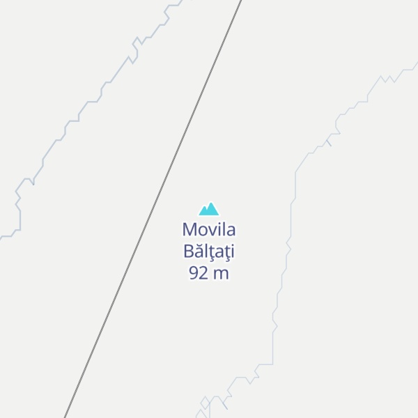 Map of Movila Bălţaţi