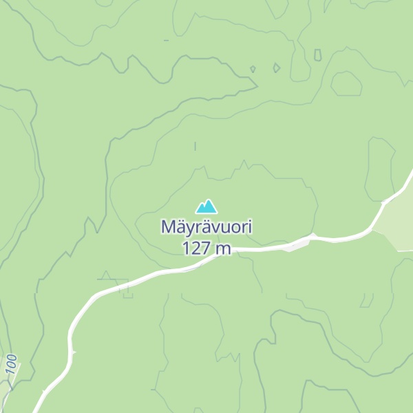 Map of Mäyrävuori