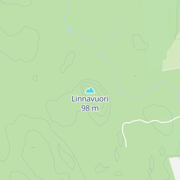 Map of Linnavuori