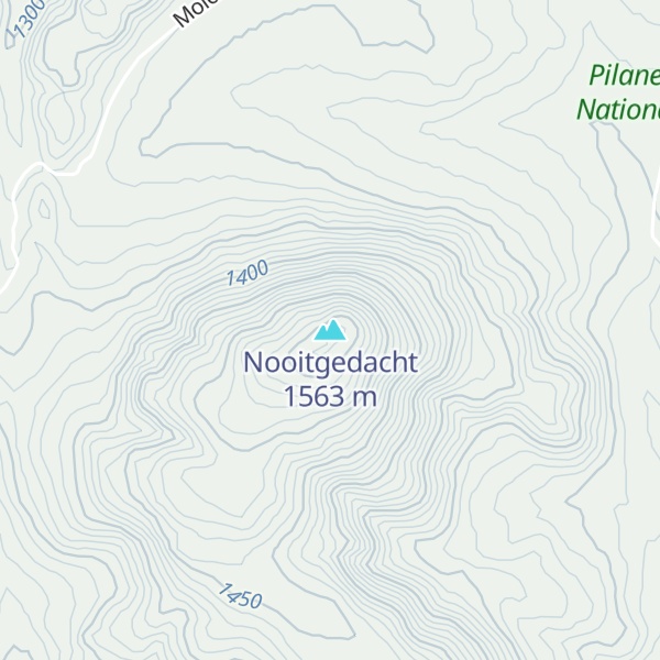 Map of Nooitgedacht