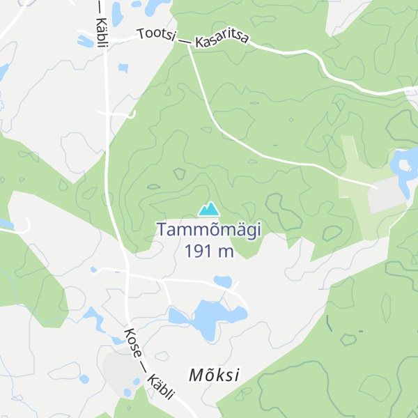 Map of Tammõmägi