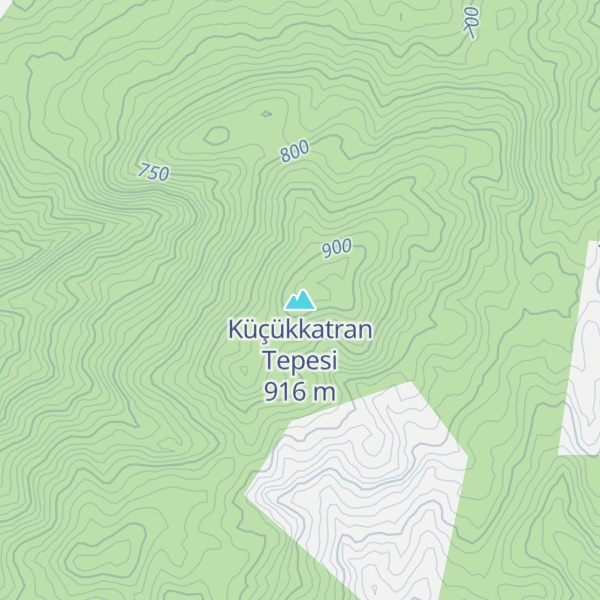 Map of Küçükkatran Tepesi