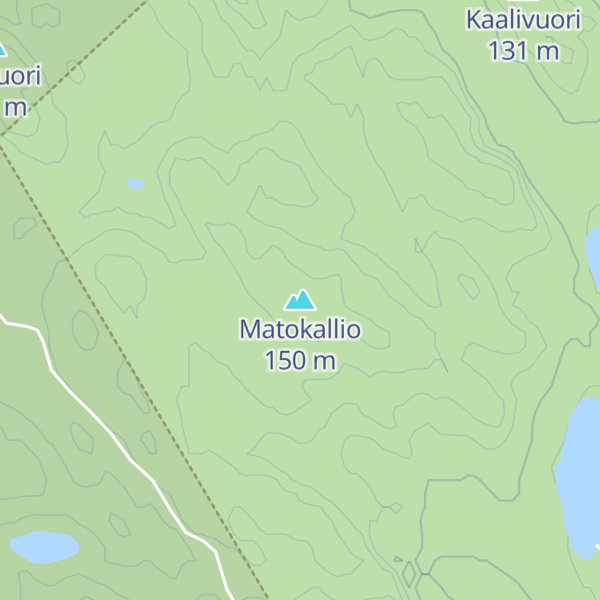 Map of Matokallio