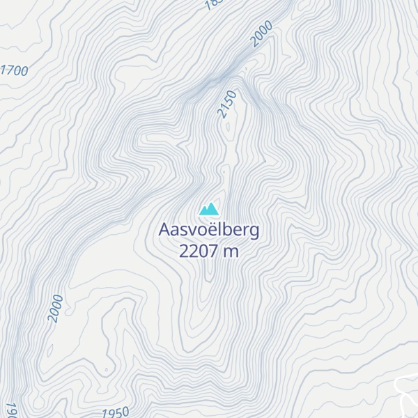 Map of Aasvoëlberg