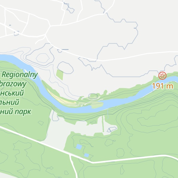 Map of Dzvinetska