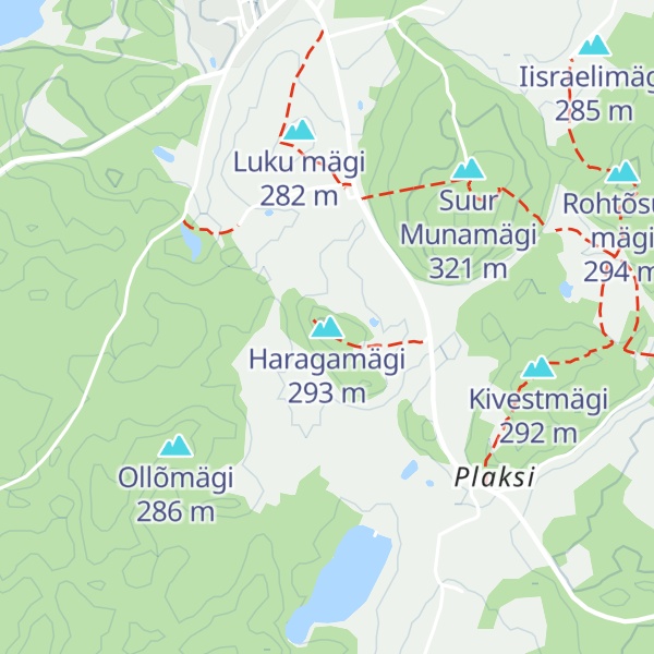 Map of Haragamägi