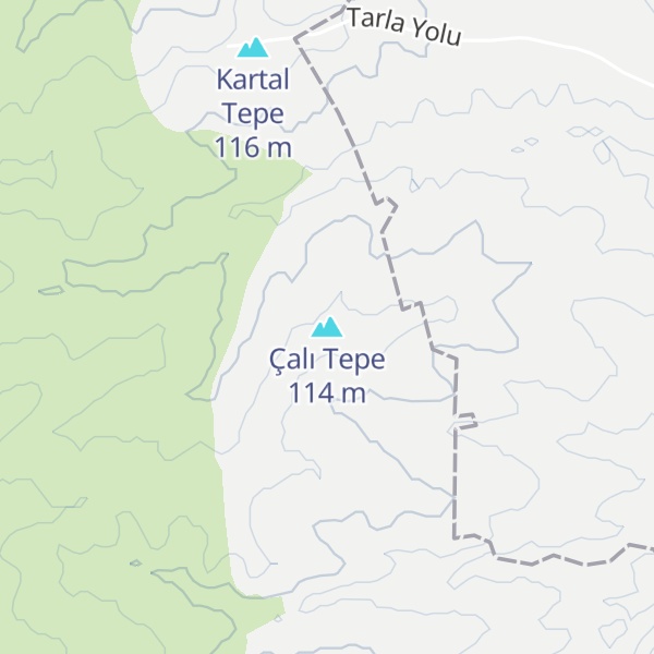 Map of Çalı Tepe