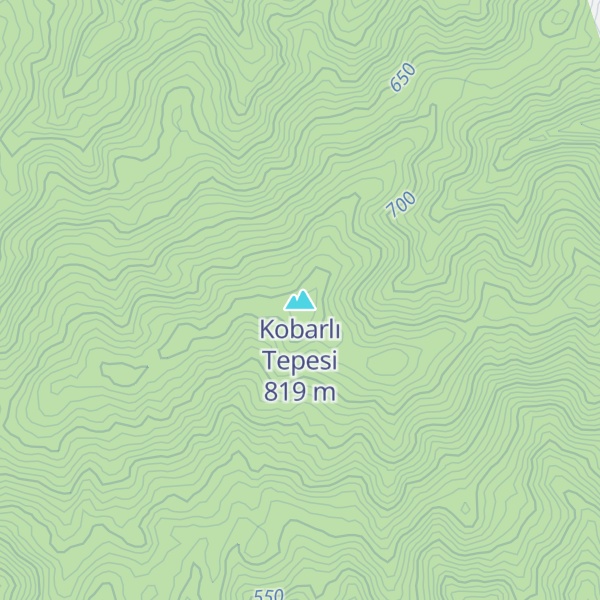 Map of Kobarlı Tepesi