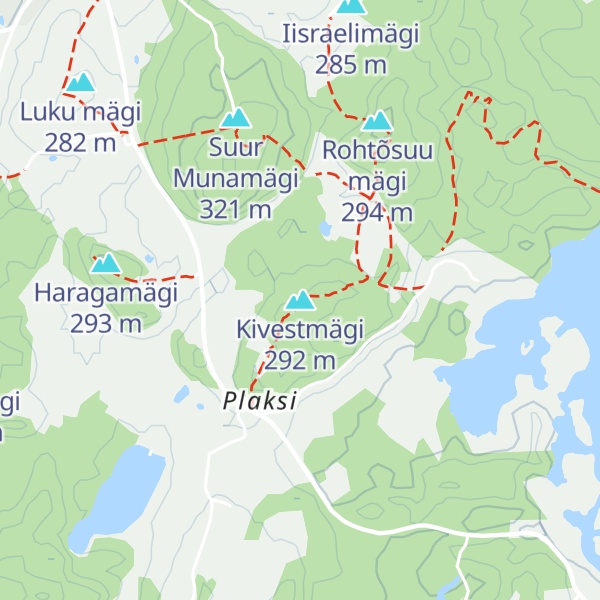 Map of Kivestmägi