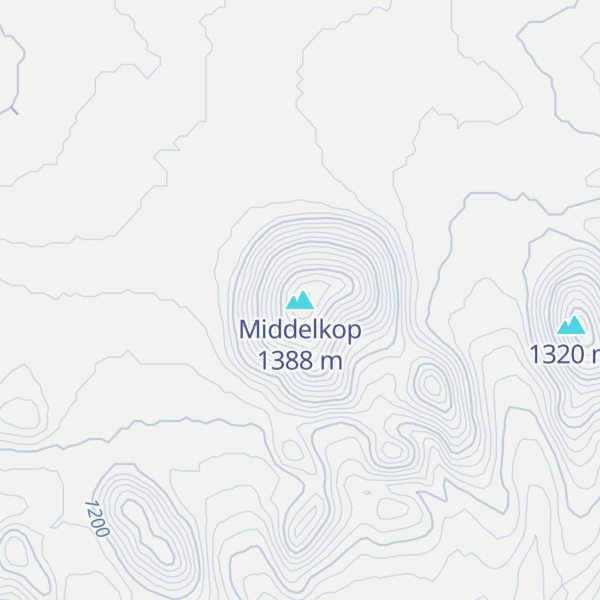 Map of Middelkop
