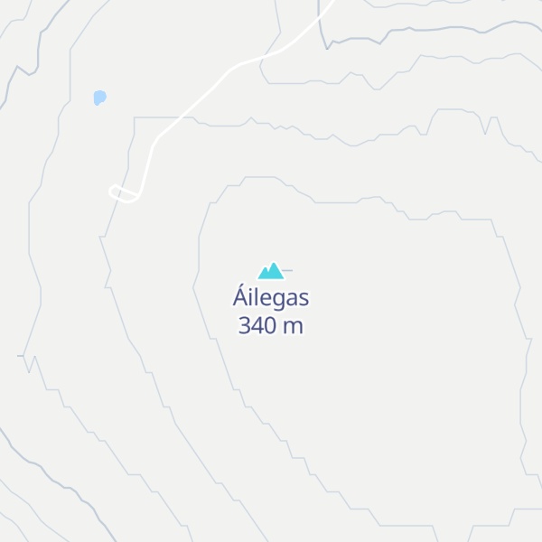 Map of Áilegas
