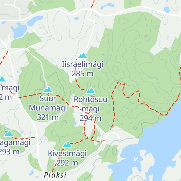 Map of Rohtõsuu mägi