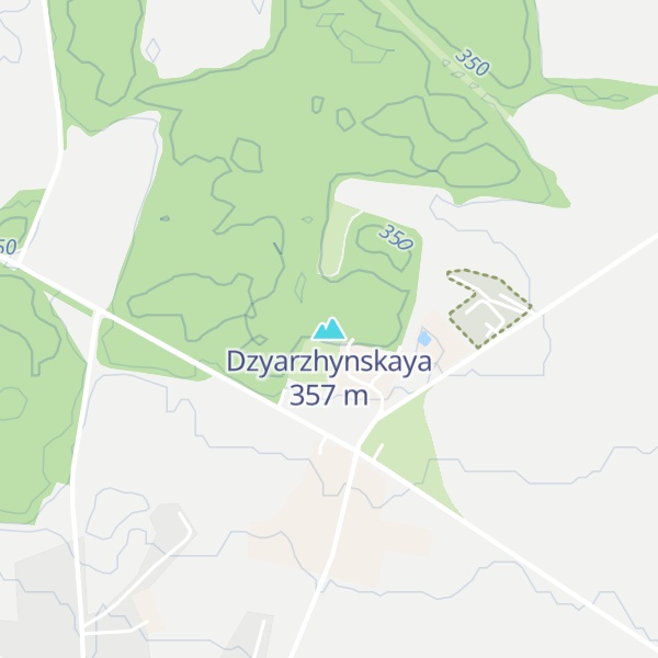 Map of Dzyarzhynskaya