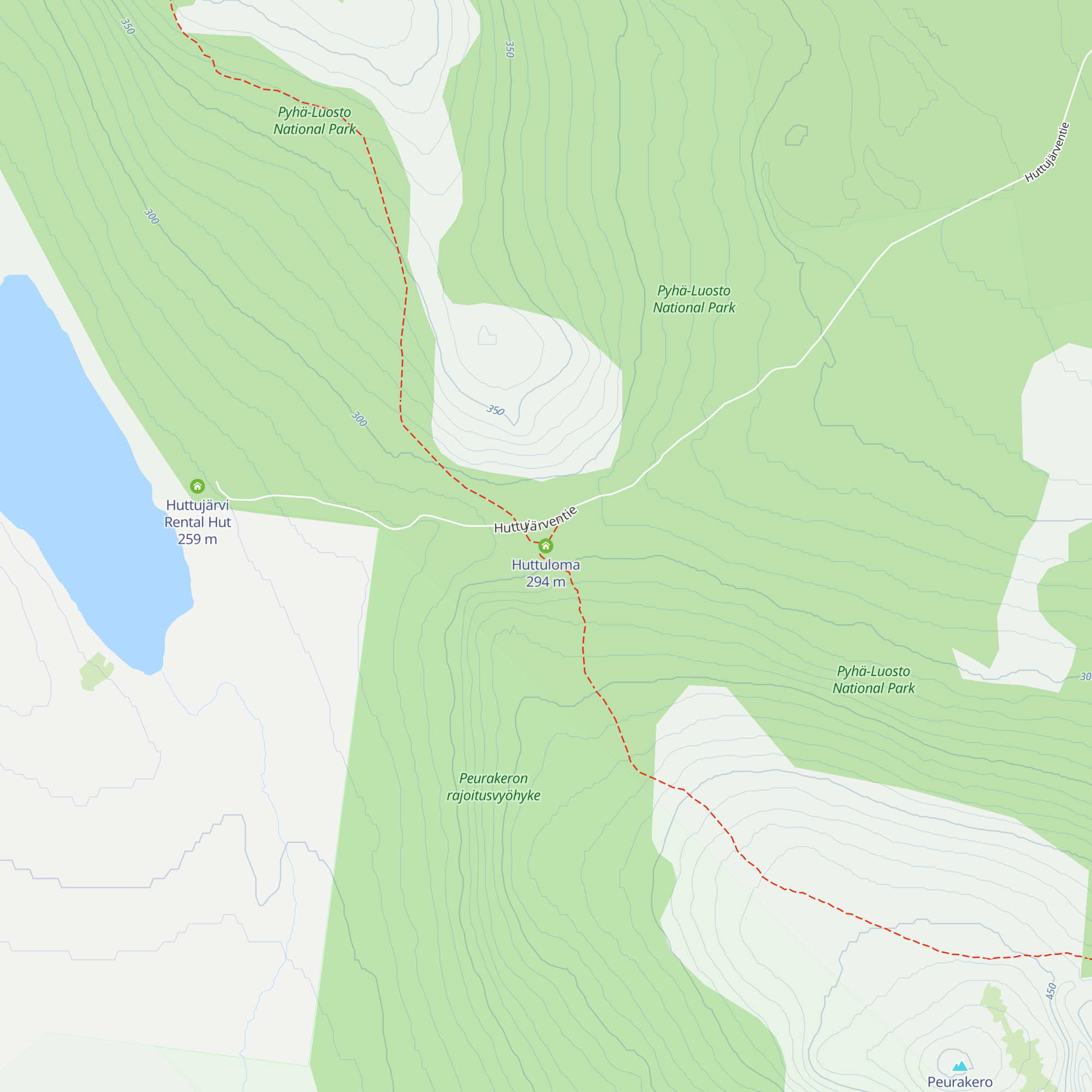 Huttuloma map